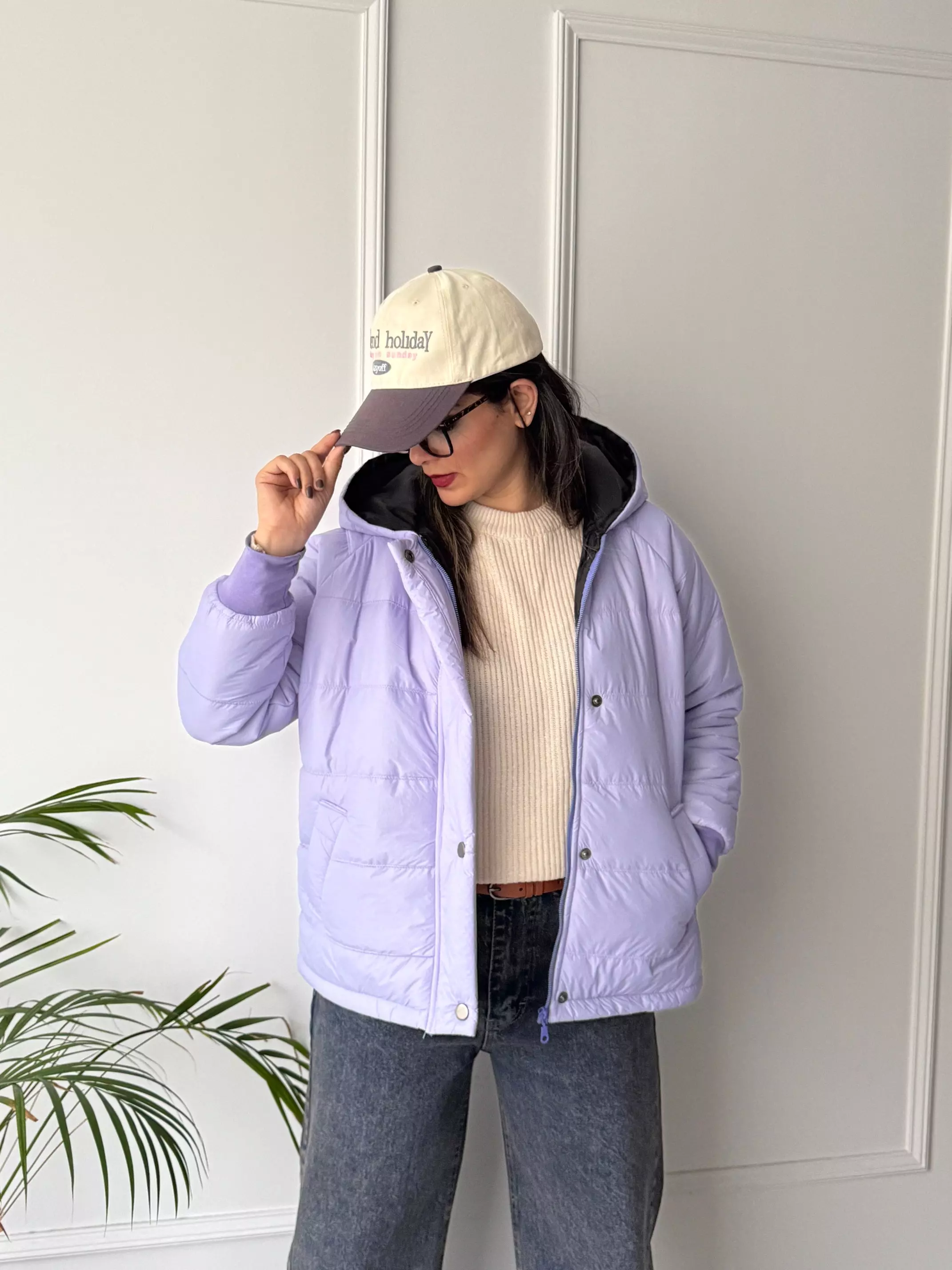 کاپشن کلاهدار سبا